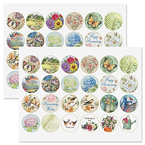 Current All Occasion Greeting Cards with Matching Envelope Seals - color: Susan Winget Value Pack 40 Count