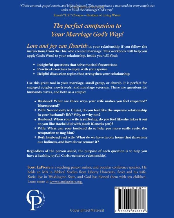 Your Marriage God’s Way Workbook: A Biblical Guide to a Christ-Centered Relationship