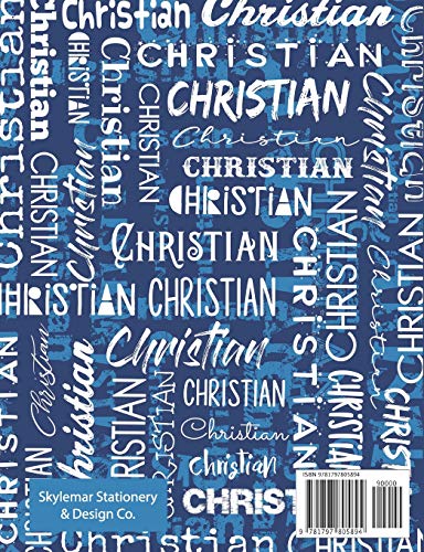 Christian Composition Notebook Wide Ruled