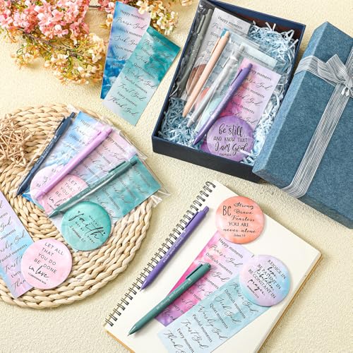 Gueevin 30 Sets Christian Gifts Bulk for Woman, Watercolor Style