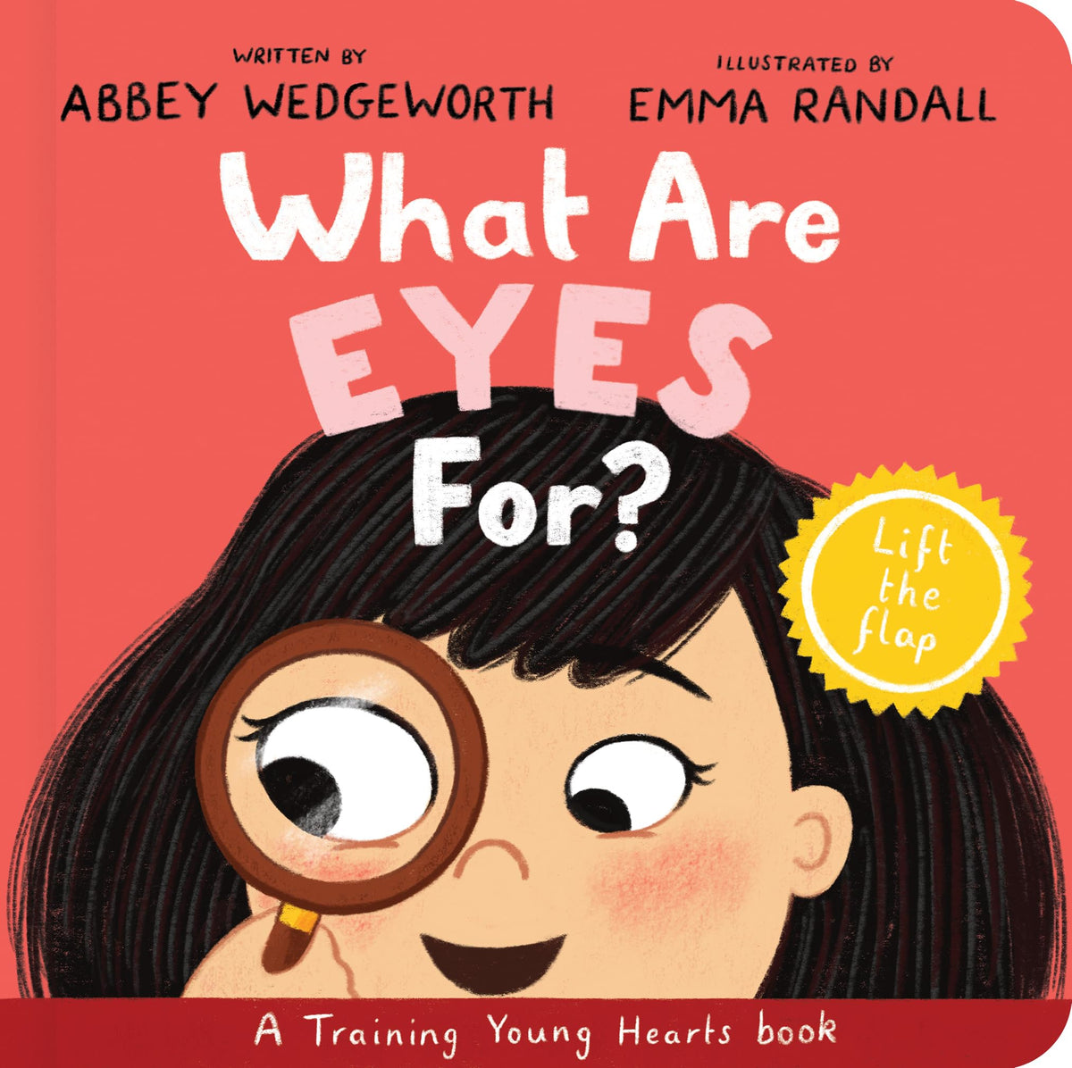 What Are Eyes For? Board Book: A Lift-the-Flap Board Book (Christian behavior book for toddlers encouraging obedience motivated by God’s grace. Gift for Kids) (Training Young Hearts)