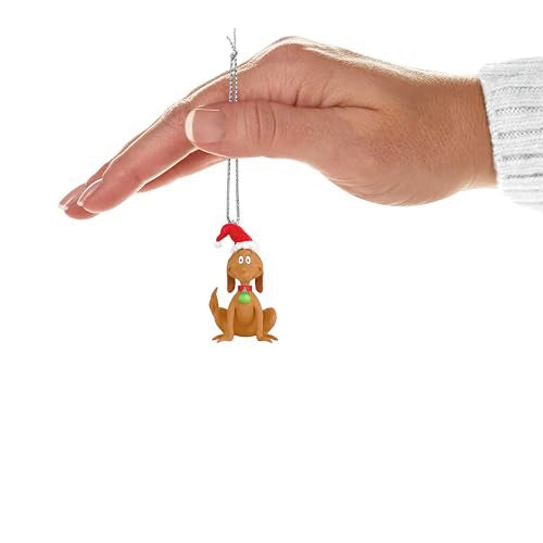 Hallmark Keepsake Dr. Seuss Grinch Mini Christmas Ornament (Merry Max) - style: Merry Max