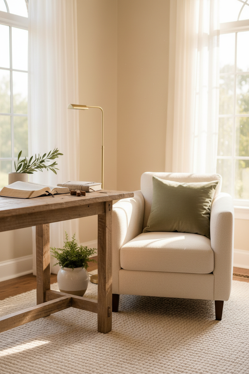 Creating a Peaceful Christian Space at Home