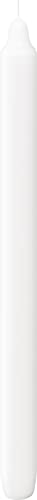 BOLSIUS White Candlesticks Bulk Pack 50 Count - Unscented Dripless 11.5 Inch Household & Dinner Candle Set - 12+ Burn Hours - Premium European Quality - Consistent Smokeless Flame - 100% Cotton Wick - style: 50 Count