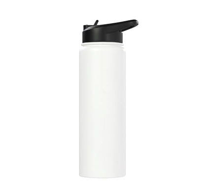 Joy Of The Lord Is My Strength Scripture Cute Bee Sunflower Stainless Steel Insulated Water Bottle