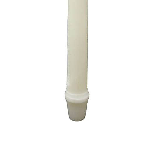 51% Beeswax Altar Candles - Short 6'S SFE | 7/8 x 8 [pkg Qty 36]