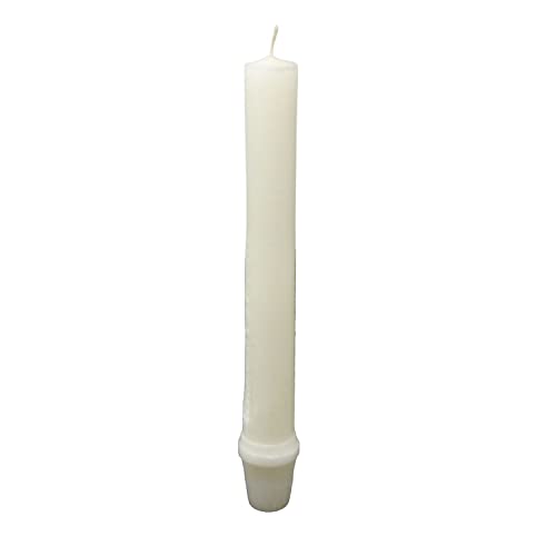 51% Beeswax Altar Candles - Short 6'S SFE | 7/8 x 8 [pkg Qty 36]