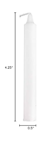 Concordia Supply 4.25" x 1/2" Candle & Plastic Disc Drip Protector, 250 Ct - size: 4.25 inches