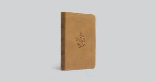 ESV Compact Bible (TruTone, Nubuck Caramel, Wildflower Design): Holy Bible, English Standard Version