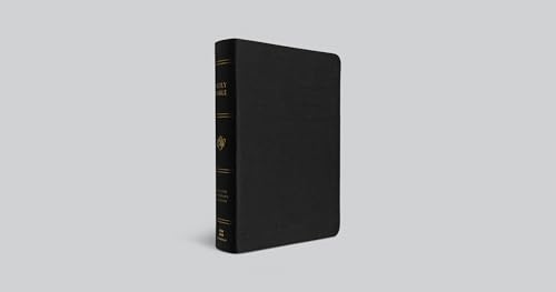 ESV Giant Print Personal Size Bible, Red Letter (Genuine Leather, Black): Holy Bible, English Standard Version