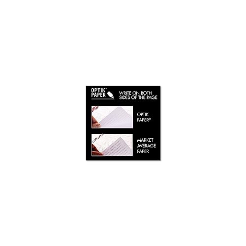 Black n' Red Notebook, Business Journal, 9-3/4" x 6-3/4", 96 Sheets, Ruled, Optik Paper, Hardcover, Casebound, Black (400110531) - size: 1 Count, style: Medium