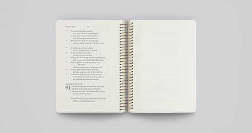 ESV Scripture Journal, Spiral-Bound Edition: Psalms (Artwork by Ruth Chou Simons) (Paperback)
