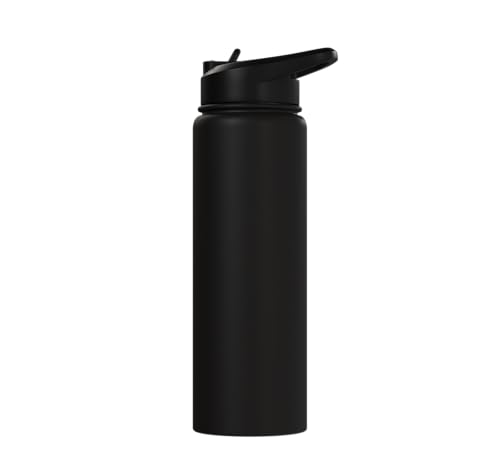 Psalm 16:11 Path of Life Bible Verse Scripture Faith Prayer Stainless Steel Insulated Water Bottle - color: Black