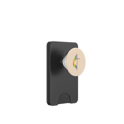 Gay Christian Cross Rainbow Methodist LGBTQ Pride Men Women PopSockets PopWallet for MagSafe - style: Magnetic PopWallet