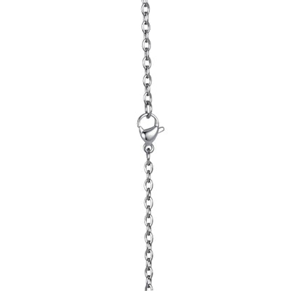 FM FM42 Temperature Sensing Color Changing Pendant Necklace with 19.29" Stainless Steel Rolo Chain - color: Butterfly Set, Pack of 2