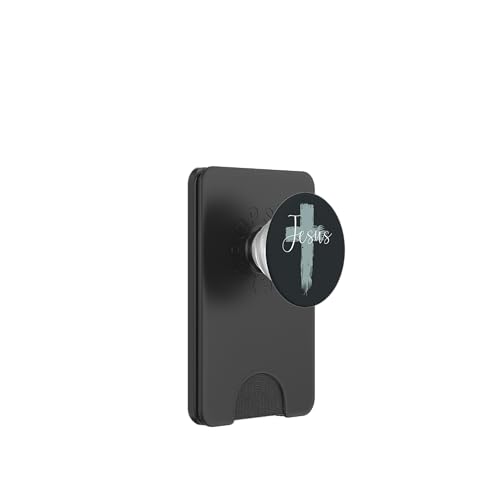 Jesus On Cross Paint Cool Religion God Faith Christian Gift PopSockets PopWallet for MagSafe - style: Magnetic PopWallet