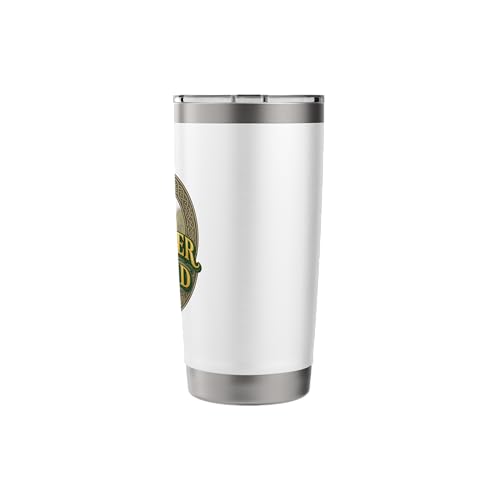 Outlander Scotland Celtic Script Stainless Steel Insulated Tumbler - color: White