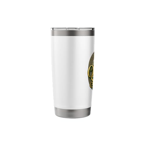 Outlander Scotland Celtic Script Stainless Steel Insulated Tumbler - color: White