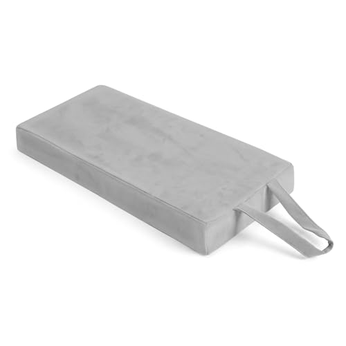 Colingmill Personal Prayer Kneeler Pad 18 3/4 Inch Christian Kneeler Pillow - color: Grey