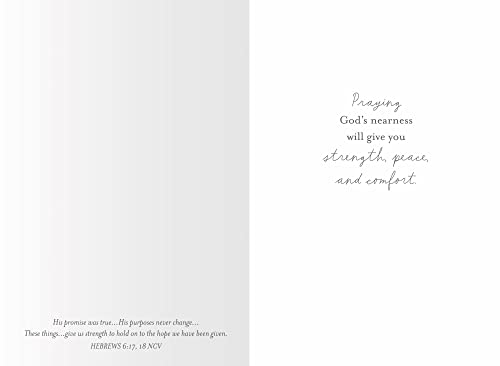DaySpring - Max Lucado With Sympathy - 4 Botanical Design Assortment with Scripture - 12 Sympathy Boxed Cards & Envelopes (J9180)