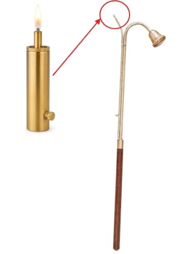 Religious Supply Center - Refillable Candle Lighter for Church Candlelighters, Made in USA with Solid Brass