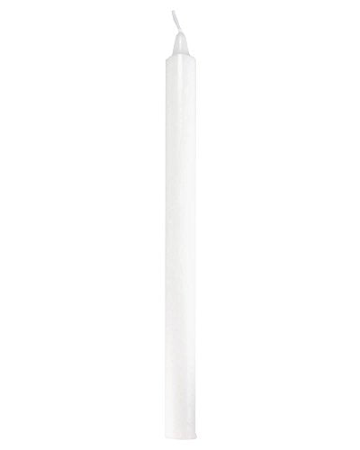 Concordia Supply 6.5" x 1/2" Candles w/Paper Drip Protectors (Set of 250) - size: 6.5 inches