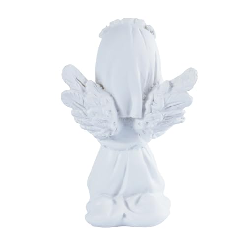 Guardian Angel Figurine Praying Hands Statue Cherub Statue, Girl - color: Angel-girls