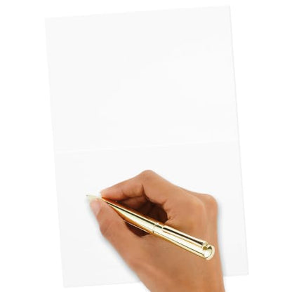Hallmark Bulk Thank You Cards with Envelopes, 100-Pack (Gold Foil Script) - size: 5.2 x 3.75 inch