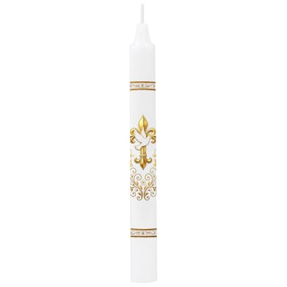 Baptism Candle, Baptismal Candles for Boys Girls, Catholic Gift - color: Baptism