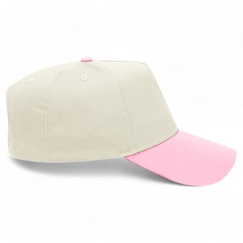 I Sought The Lord and He Heard and He Answered Hat - color: Pink/Natural