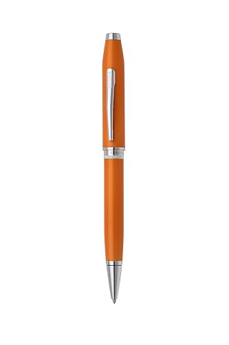 Cross Foundry Orange with Chrome Appointments Ballpoint Pen - color: Orange