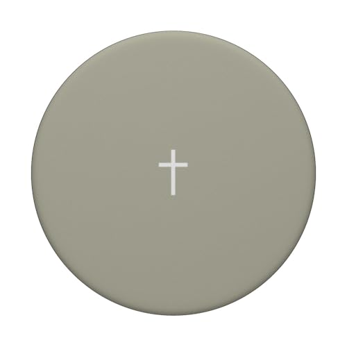 Jesus Simple Christian Cross PopSockets Adhesive PopGrip - style: Adhesive PopGrip