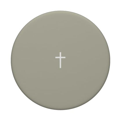 Jesus Simple Christian Cross PopSockets Adhesive PopGrip - style: Adhesive PopGrip