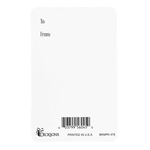 Dicksons BKMPK-476 Be Strong and Courageous Red and Black 4 Inch Paper Place Keeper Pocket Card Bookmark Pack of 12
