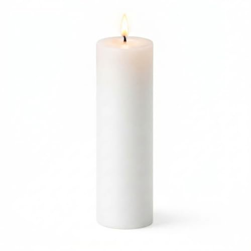 Richland® White Pillar Candles Set of 18 - color: White, size: 3'' Set 18pcs