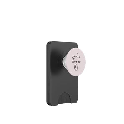 Christian Bible Verse for Women Light Pink Esther 4 14 PopSockets PopWallet for MagSafe - style: Magnetic PopWallet