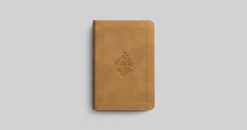 ESV Compact Bible (TruTone, Nubuck Caramel, Wildflower Design): Holy Bible, English Standard Version