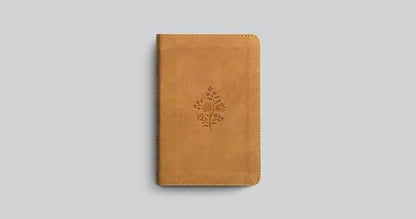 ESV Compact Bible (TruTone, Nubuck Caramel, Wildflower Design): Holy Bible, English Standard Version
