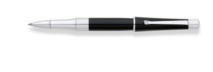 Cross Beverly Refillable Gel Ink Rollerball Pen, Medium Rollerball, Includes Premium Gift Box - Black Lacquer - color: Black, style: Rollerball Pen