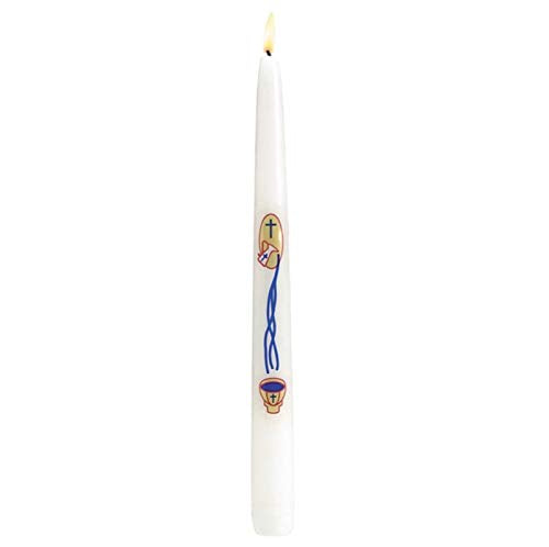 Will & Baumer 1 X Candle - Baptismal - My Baptism - Taper - 7/8 x 10