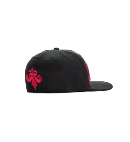 Affliction Men's Baseball Cap, Gothic Style, Embroidered Pattern - color: Black (Classic Logo)
