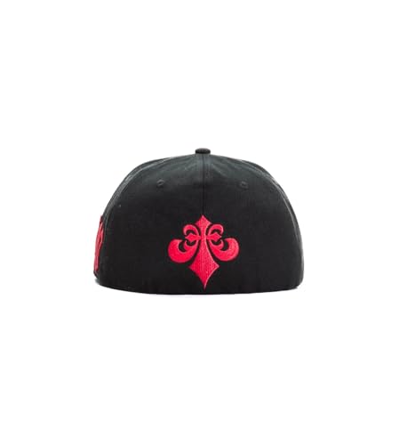 Affliction Men's Baseball Cap, Gothic Style, Embroidered Pattern - color: Black (Classic Logo)