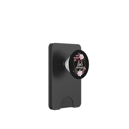 You are God's Masterpiece Ephesians 2:10 Prayer Bible Verse PopSockets PopWallet for MagSafe - style: Magnetic PopWallet