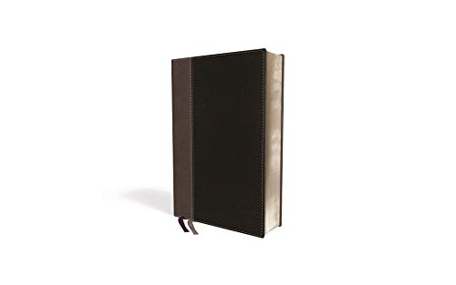 NIV, Giant Print Compact Bible, Leathersoft, Black, Red Letter, Comfort Print