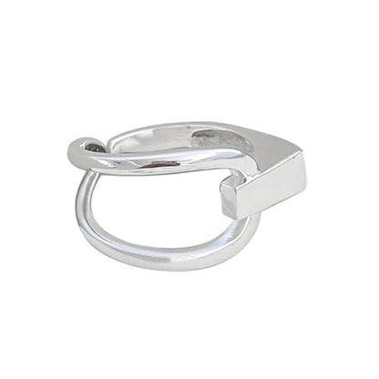 Handmade Rings 925 Sterling Silver Band Ring Adjustable Open Knuckle Rings Thumb Ring Statement Rings for Women Minimalist Jewelry - color: Pattern 4