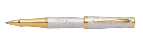 Cross Year of The Monkey Special Edition Handcrafted Pen (Rollerball, Brushed Platinum) - color: Brushed Platinum, style: Rollerball