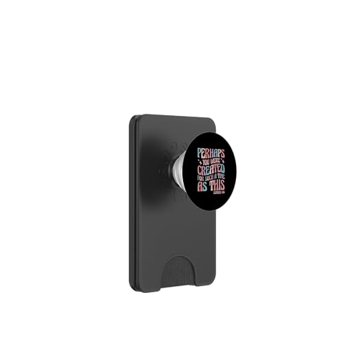 Perhaps You Were Created For Such A Time As This Esther 4:14 PopSockets PopWallet for MagSafe - style: Magnetic PopWallet