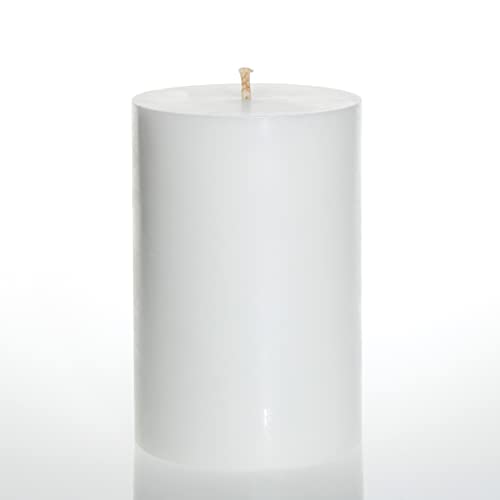 Richland Pillar Candle 4" x 6" White (1) - color: White, size: 4" x 6"