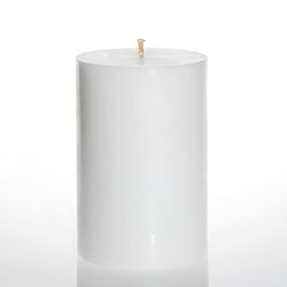 Richland Pillar Candle 4" x 6" White (1) - color: White, size: 4" x 6"