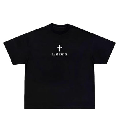 SAINT KAIZEN Men’s Shirts for Extra Softness - 220G Cotton Oversized - color: Angel Wings, size: Small